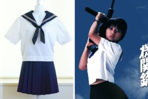 八潮高校セーラー服とセーラー服と機関銃